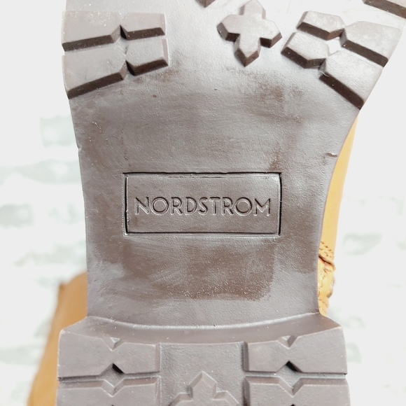 NEW Nordstrom Oliver Brown Leather Slip On Block Heel Riding Boots D211 - Picture 8 of 11